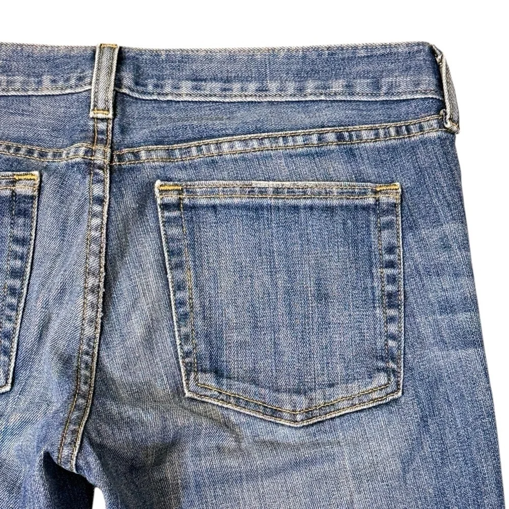 J. Crew Toothpick Straight Low Rise Blue Jeans Size 27S #1825